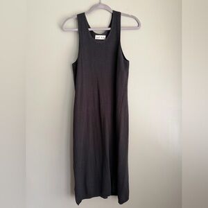 wol hide Lace Knit Tank Dress Organic Cotton Peru Quiet Luxury Minimalist